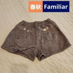 ファミリア 春秋 半ズボン ハーフパンツ ショート 100cm 女の子
