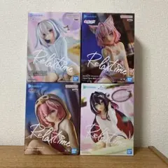 ホロライブ　Relax timeフィギュア4点セット