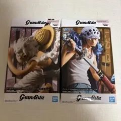 Grandista ルフィ & トラファルガー・ロー フィギュアセット