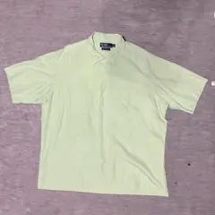 XLライムグリーン ラルフローレンcaldwellシルクコットンビンテージ
