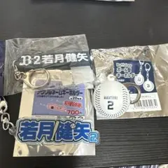 オリックスバファローズ 若月健矢選手 アクリルキーホルダー他3点セット