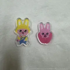 スキズ POPUP ポプスト アクリル パーツ チャンビン 2種セット