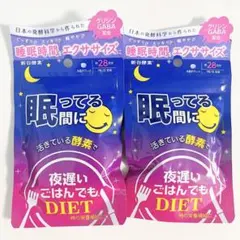☆２袋セット☆ 夜遅いごはんでも diet 眠っている間に 新谷酵素 56日分のサムネイル