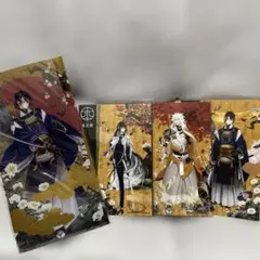 刀剣乱舞 本丸博 ポストカード3枚 ミニクリアファイルセット