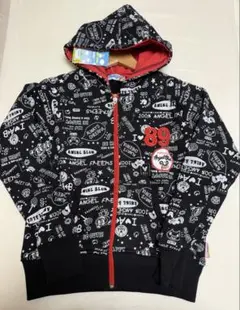 新品未使用Angel Blue 135cm 裏起毛フード付きパーカー