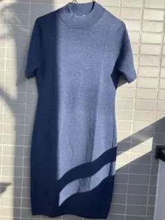 ギャップ　半袖ニット　ワンピース