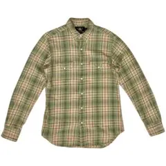新品未使用タグ付き✳︎RRL✳︎ネルシャツ✳︎チェックシャツ✳︎ウエスタンシャツ RRL Ralph Lauren Plaid Western Shirt ダブルアールエル ラルフ