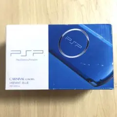 【美品】 箱有り　PSP 3000 バイブラントブルー　セット　1