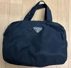 【ギャランティカード付き】PRADA プラダ 三角ロゴ ナイロン ブラックのサムネイル
