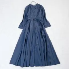 美品 マックスマーラ シャツワンピース ロングワンピース 40 2023✨ 美品☆ウィークエンドマックスマーラ MaxMara ロングシャツ