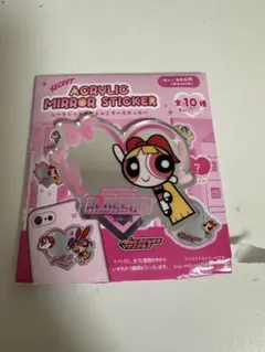 パワーパフガールズ アクリルミラーステッカー