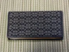 コーチ　長財布　財布　ウォレット　お札入れ　シグネチャー