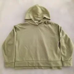 GU レディース パーカー カーキ サイズM シンプル