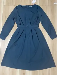 新品 GLACIER ワンピース M ベルト付 きれ