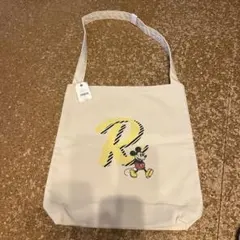 ミッキー　イニシャルトートバッグのサムネイル