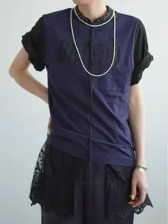 カレンソロジー　Curensology BATEAU Tシャツ　ネイビー　フリーのサムネイル