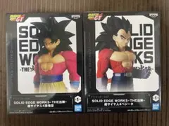 ドラゴンボールGT THE出陣 超サイヤ人4 孫悟空　ベジータ 2種セット