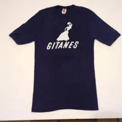 GITANES 古着Tシャツ ネイビー 半袖