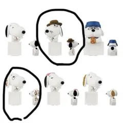 スヌーピー ちらりんフレンズミニフィギュア 一番くじ D賞