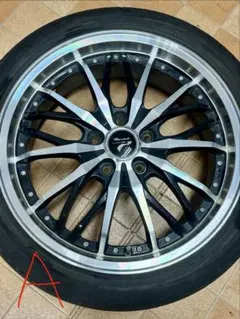 【中古】Preciousプレシャス18インチホイールタイヤ1本（4本セット）①のサムネイル