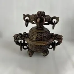 D-壁 希少 銘品 天目陶藝 一輪挿し 陶器 花瓶 幾何学 オブジェ D-壁 希少 銘品 天目陶藝 一輪挿し 陶器 花瓶 幾何学 オブジェ - メルカリ