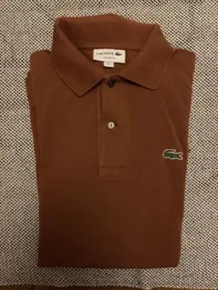LACOSTE Classic Fit ポロシャツ ブラウン US XS - メルカリ