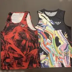 JINGER タンクトップとノースリーブ2枚セット M/Sサイズ