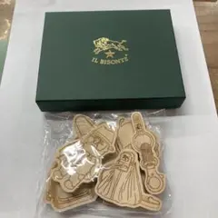 値下げなし！IL BISONTE 木製装飾おもちゃパーツ 7個セット