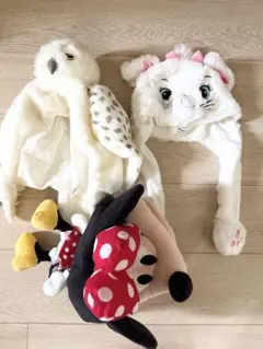 ディズニー キャラクター帽子セット　ディズニーランドパリ