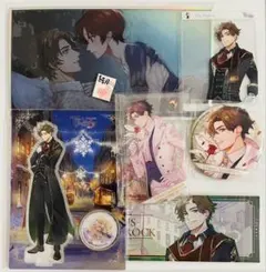 恋と深空 公式 セイヤ 倾慕臻礼シリーズ 缶バッジ 芸術画 ホロチケ 3点