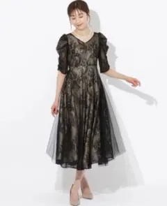And Couture チュールレイヤードドレス ワンピースのサムネイル