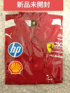 【新品未開封】フェラーリ プーマ　F1 チーム半袖ポロシャツ