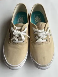 VANS キャンバス スニーカー ベージュ　25.5センチ