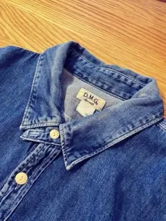 D.M.G. デニムシャツワンピース 長袖