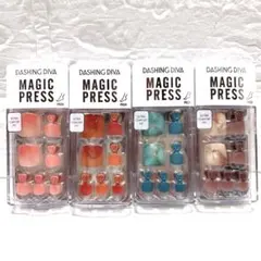 【新品4個セット】ダッシングディバ マジックプレス ペディ フット用 足用のサムネイル