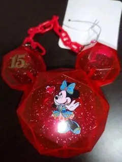 ディズニー　ミニスナックケース　15周年　ミニー
