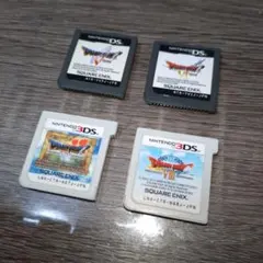 ドラゴンクエストシリーズ 3DS カートリッジ 4本セット
