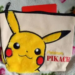 未使用タグ付き ピカチュウのポーチ 1点