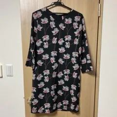 United Arrows closet story 花柄 七分袖ワンピースのサムネイル