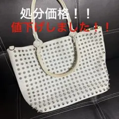 GLAM JAM スタッズ デニム トートバッグのサムネイル