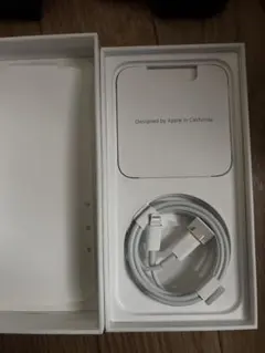 【空箱】iPhone 14 ライトニングケーブル付き　ブラック