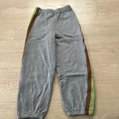 MARKY'S グレー サイドストライプ 長ズボン 130