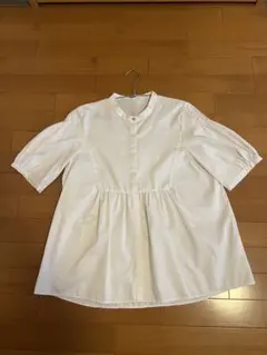 ORIHICA オリヒカ　ブラウス　ホワイト　Lサイズ