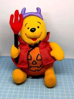 ハロウィン プーさん ぬいぐるみ かぼちゃ　パンプキンデビル
