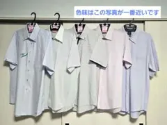 【クリーニング済】半袖ワイシャツ ５枚セット　カッターシャツ　LLサイズのサムネイル