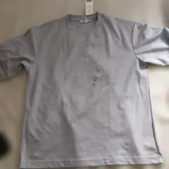 UNIQLO ユニクロ エアリズム ライトパープル XL Tシャツ