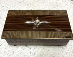 木製 SANKYO カメオ オルゴール ジュエリーボックス 宝石箱 - メルカリ