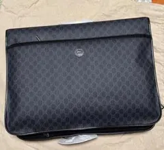 ブラック ビジネスバッグ 合成皮革