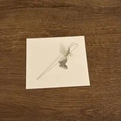 蝶モチーフ イヤーフック