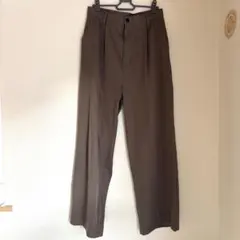 エプノック　ブラウン ワイドパンツ Sのサムネイル